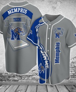 Memphis Tigers NCAA Baseball Jersey Shirt Classic