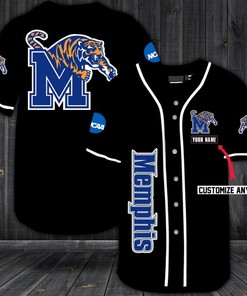 Memphis Tigers Personalized Custom Name For You Baseball Jersey