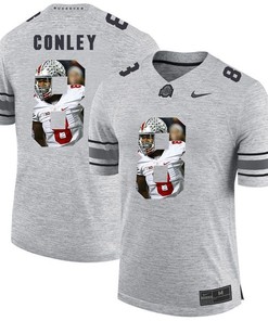 Men Ohio State Buckeyes Gray Gareon Conley College Football Fashion Jersey