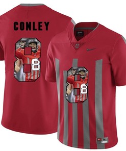 Men Ohio State Buckeyes Red Gareon Conley NCAA Football Fashion Jersey