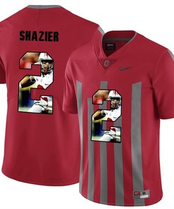Men Ohio State Buckeyes Red Ryan Shazier NCAA Football Fashion Jersey