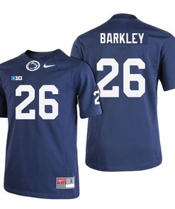 Men Penn State Nittany Lions Navy Blue Saquon Barkley NCAA Football Limited Jersey