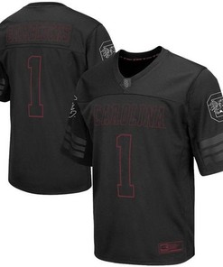 Men South Carolina Gamecocks Black Football Jersey