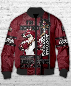 Men’s Arizona Coyotes Jackets I'm Retired
