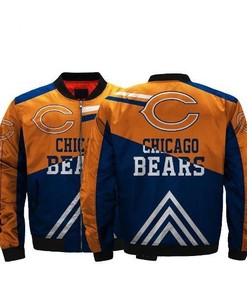 Men's Bomber Jacket Chicago Bears Jacket For Cheap