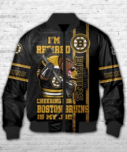 Men’s Boston Bruins Jackets I'm Retired