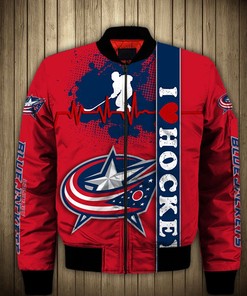 Men's Columbus Blue Jackets Jacket 3D