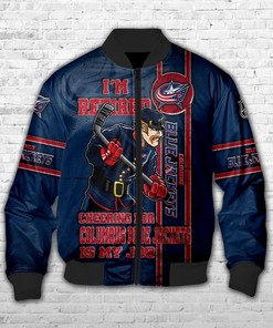 Men’s Columbus Blue Jackets Jackets I'm Retired
