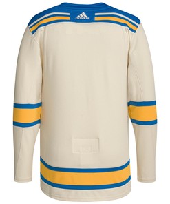 Men's Cream St. Louis Blues 2022 Winter Classic Jersey Jersey