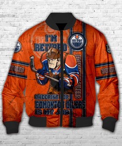 Men’s Edmonton Oilers Jackets I'm Retired