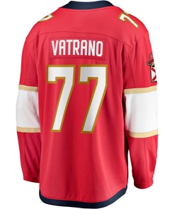 Men's Frank Vatrano Red Florida Panthers Home Breakaway Player Jersey Jersey