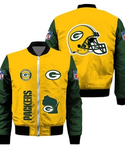 Men’s Green Bay Packers Jacket Full-Zip