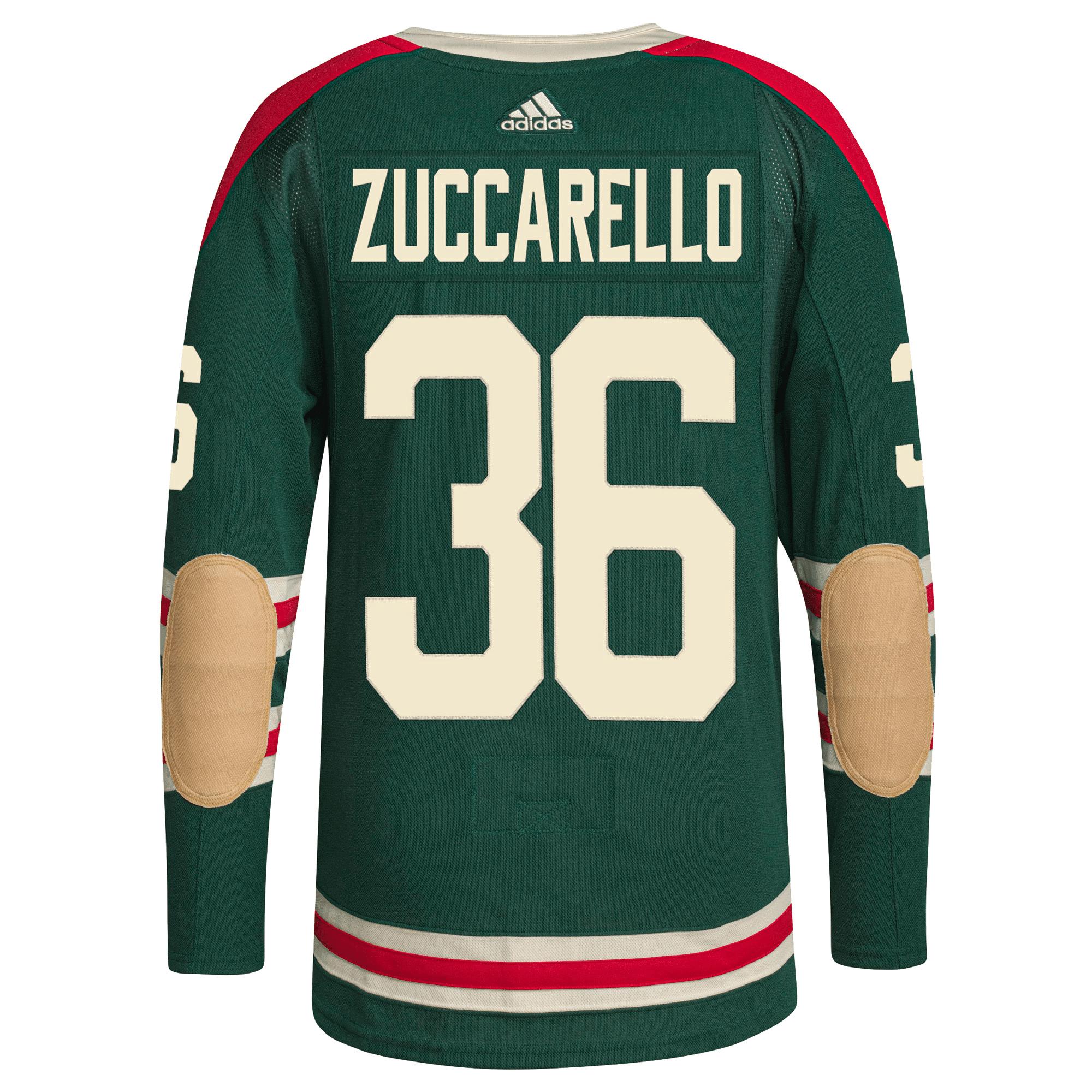 Men's Mats Zuccarello Green Minnesota Wild 2022 Winter Classic Player Jersey Jersey
