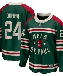 Men's Matt Dumba Green Minnesota Wild 2022 Winter Classic Breakaway Player Jersey Jersey