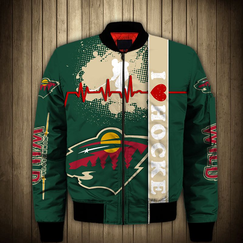 Men's Minnesota Wild Jacket 3D