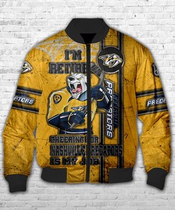 Men’s Nashville Predators Jackets I'm Retired