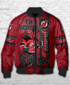 Men’s New Jersey Devils Jackets I'm Retired