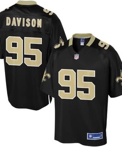 Mens New Orleans Saints Tyeler Davison Nfl Pro Line Team Color Jersey