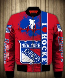 Men's New York Rangers Jacket 3D