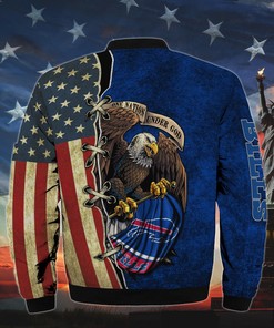 Men’s One Nation Under God Buffalo Bills Bomber Jackets