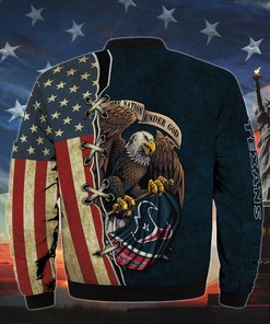 Men’s One Nation Under God Houston Texans Bomber Jackets