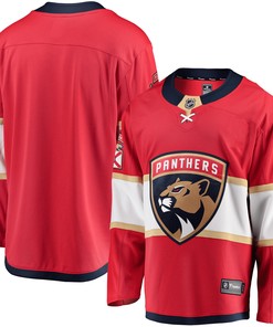 Men's Red Florida Panthers Breakaway Home Jersey Jersey