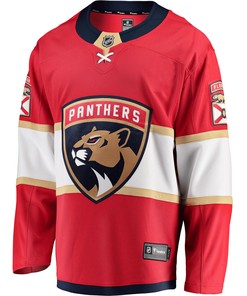 Men's Red Florida Panthers Breakaway Home Jersey Jersey