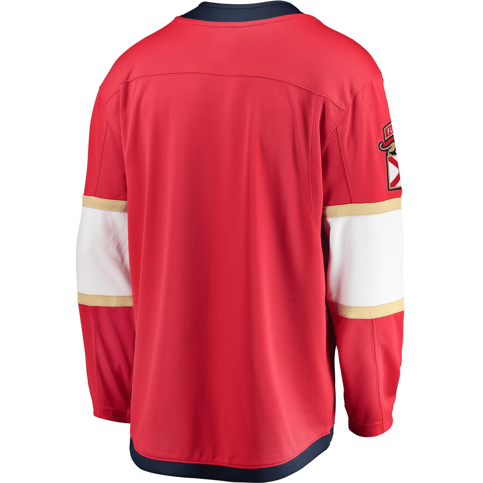 Men's Red Florida Panthers Breakaway Home Jersey Jersey