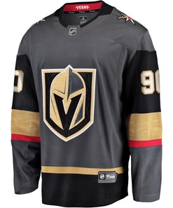 Men's Robin Lehner Gray Vegas Golden Knights Breakaway Home Player Jersey Jersey