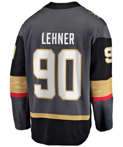 Men's Robin Lehner Gray Vegas Golden Knights Breakaway Home Player Jersey Jersey