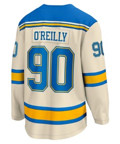 Men's Ryan O'Reilly Cream St. Louis Blues 2022 Winter Classic Breakaway Player Jersey Jersey