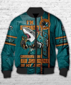 Men’s San Jose Sharks Jackets I'm Retired