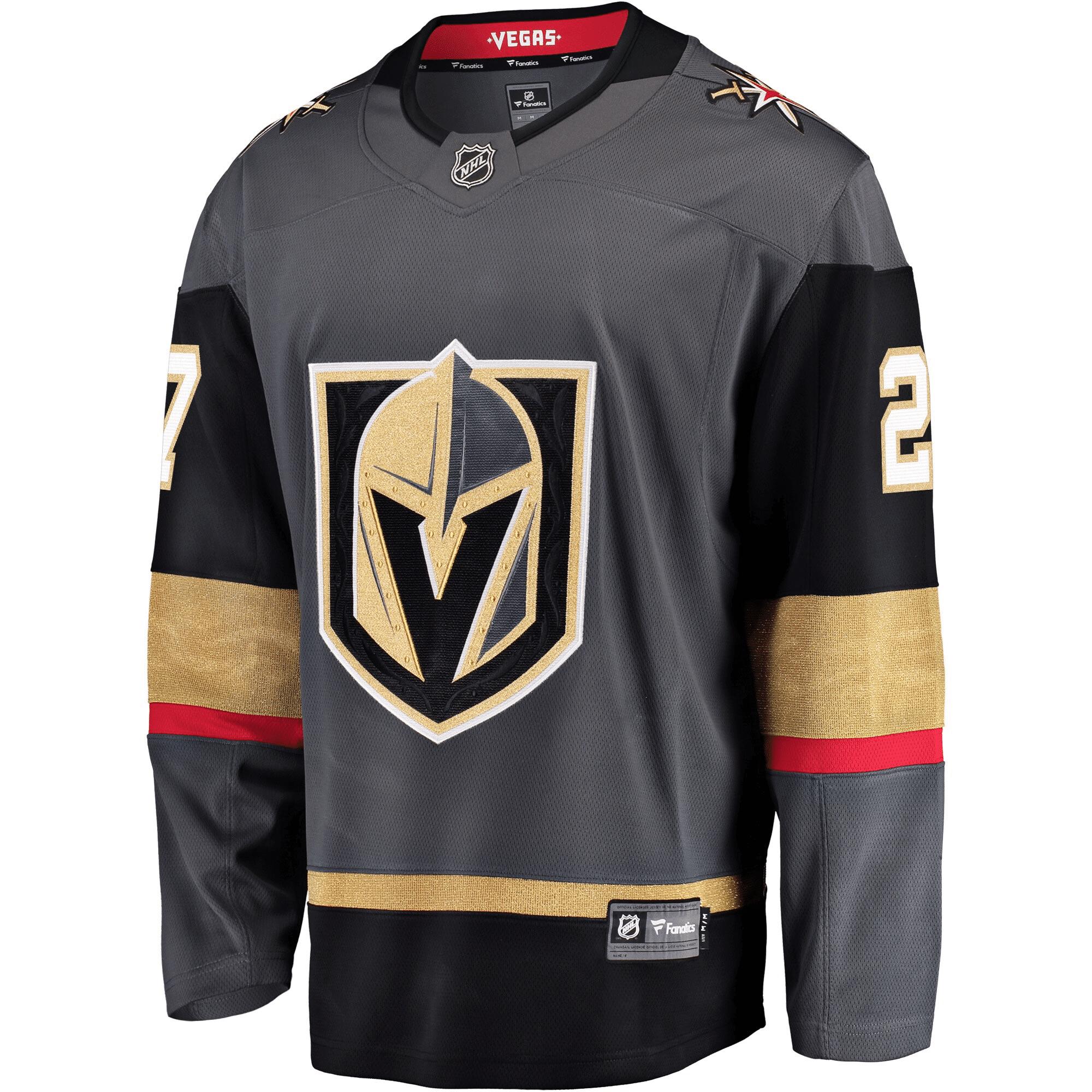 Men's Shea Theodore Black Vegas Golden Knights Breakaway Player Jersey Jersey