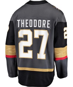 Men's Shea Theodore Black Vegas Golden Knights Breakaway Player Jersey Jersey