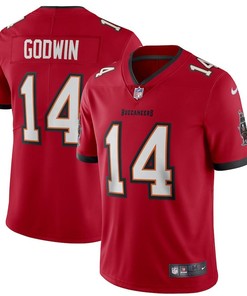 Mens Tampa Bay Buccaneers Chris Godwin Nike Red Vapor Limited Jersey