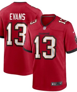 Mens Tampa Bay Buccaneers Mike Evans Nike Red Player Game Jersey