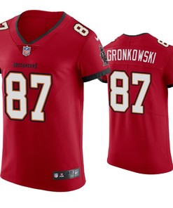 Mens Tampa Bay Buccaneers Rob Gronkowski Vapor Elite Jersey Red