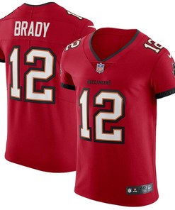Mens Tampa Bay Buccaneers Tom Brady Nike Red Vapor Elite Jersey