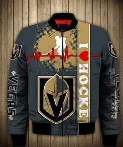 Men's Vegas Golden Knights Bomber Jacket 3D