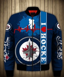 Men's Winnipeg Jets Jacket 3D