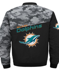 Miami Dolphins Camo Jacket