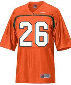 Miami Hurricanes #26 Sean Taylor Orange Football Jersey