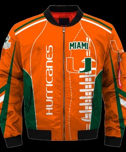 Miami Hurricanes Men's Jacket For Fans