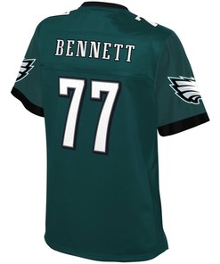 Michael Bennett Philadelphia Eagles Nfl Pro Line Womens Player Jersey - Midnight Green