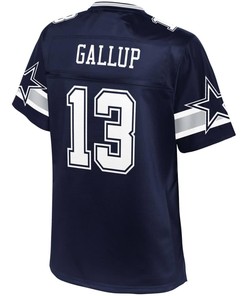 Michael Gallup Dallas Cowboys Nfl Pro Line Womens Player Jersey - Navy