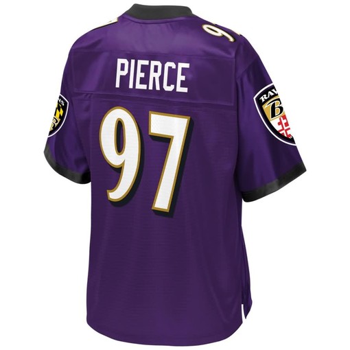 Michael Pierce Baltimore Ravens Nfl Pro Line Team Color Player Jersey - Purple