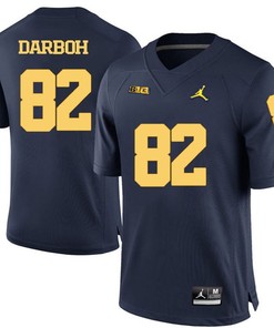 Michigan Wolverines Navy Blue Amara Darboh Football Jersey
