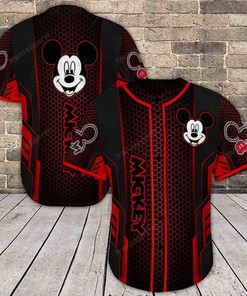 Mickey Personalized 3d Baseball Jersey Limited 17