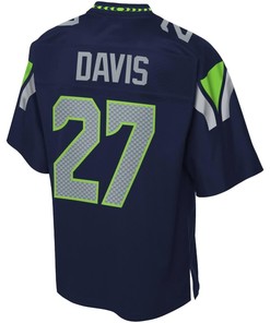 Mike Davis Seattle Seahawks Nfl Pro Line Youth Player Jersey - College Navy
