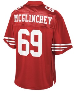 Mike Mcglinchey San Francisco 49ers Nfl Pro Line Youth Player Jersey - Scarlet